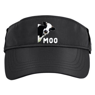 Cow Gift Adult Drive Performance Visor