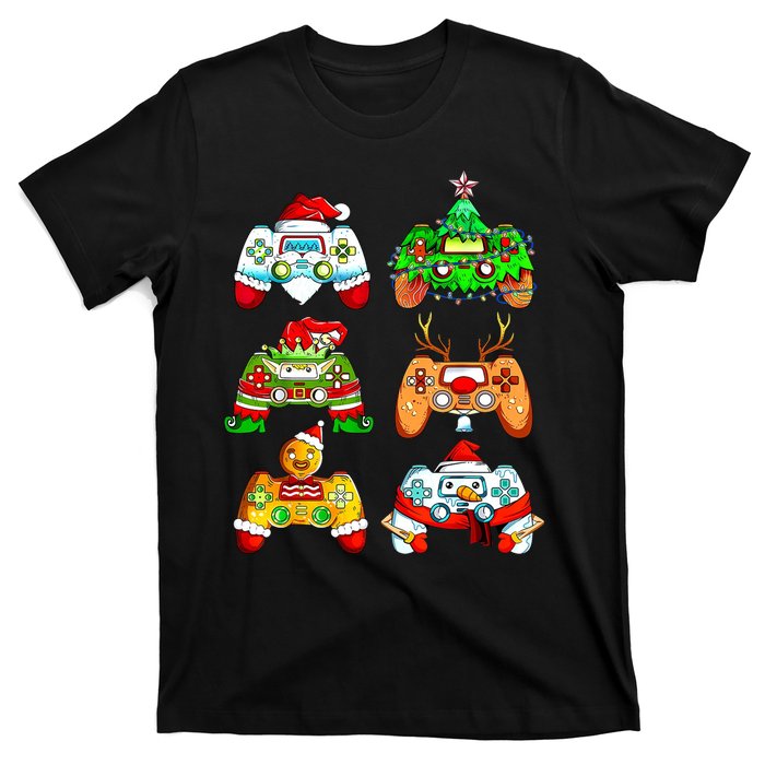 Christmas Gamer Controller Holiday Gift T-Shirt