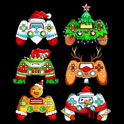 Christmas Gamer Controller Holiday Gift T-Shirt