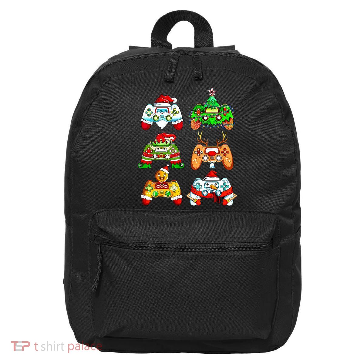 Christmas Gamer Controller Holiday Gift 16 in Basic Backpack