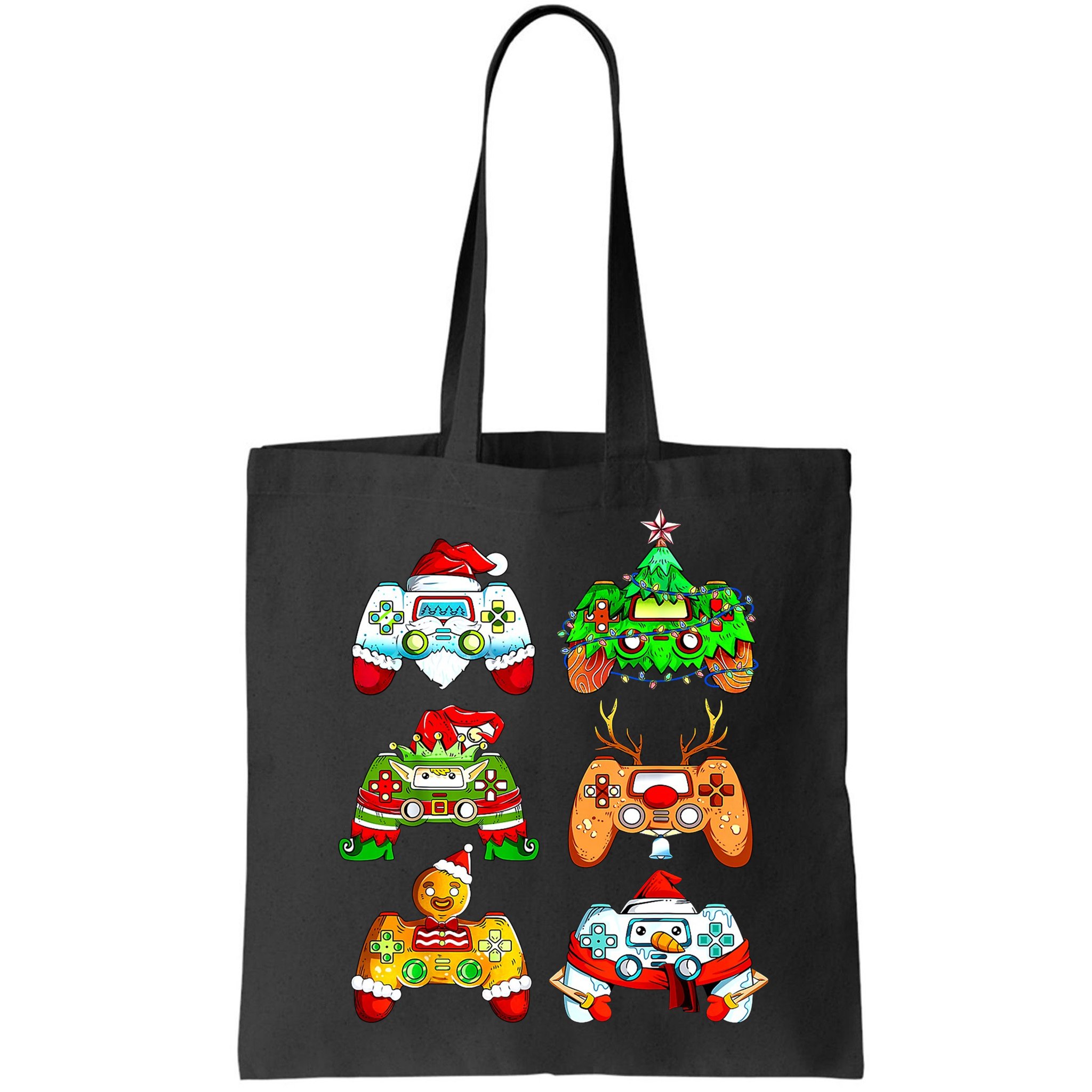 Christmas Gamer Controller Holiday Gift Bag