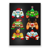 Christmas Gamer Controller Holiday Gift Poster