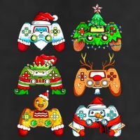 Christmas Gamer Controller Holiday Gift Trucker Hat