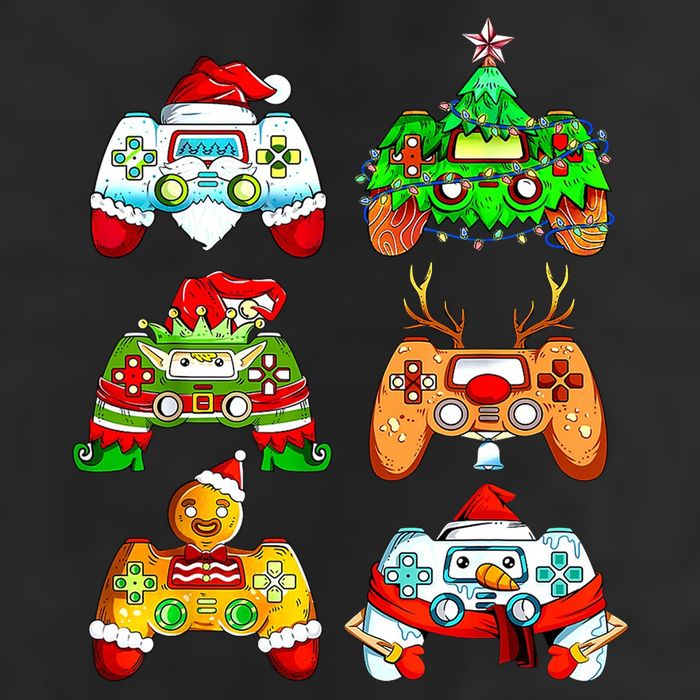 Christmas Gamer Controller Holiday Gift Trucker Hat