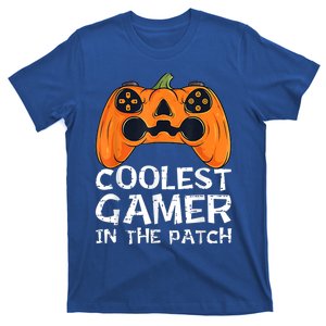 Coolest Gamer Controller Pumpkin Halloween Vibe Costume Gift T-Shirt