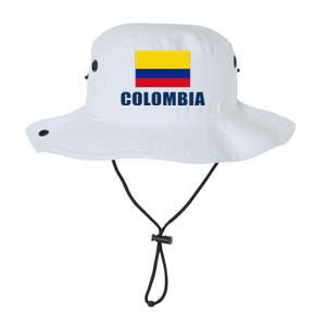 Colombia Gift Columbian Flag Pride Gift Legacy Cool Fit Booney Bucket Hat