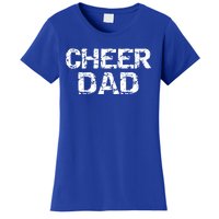 Cheerleading Gift Cheerleader Father Idea Cheer Dad Meaningful Gift Women's T-Shirt