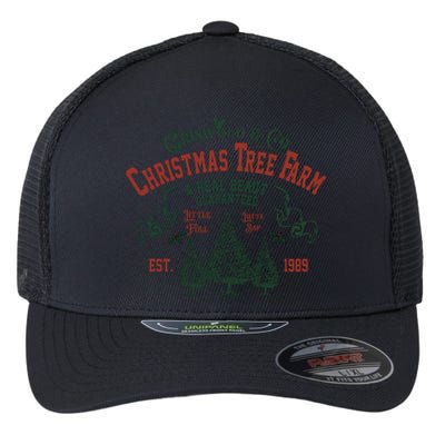 Cool Griswold Christmas Tree Farm Flexfit Unipanel Trucker Cap