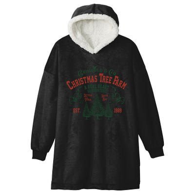 Cool Griswold Christmas Tree Farm Hooded Wearable Blanket