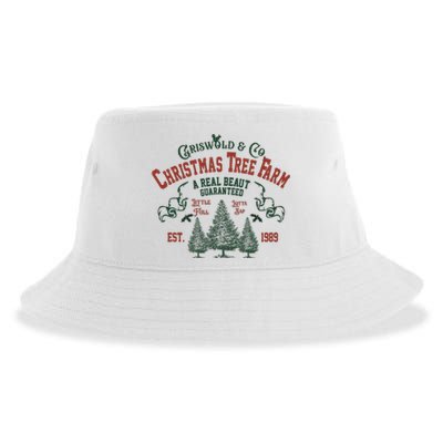 Cool Griswold Christmas Tree Farm Sustainable Bucket Hat