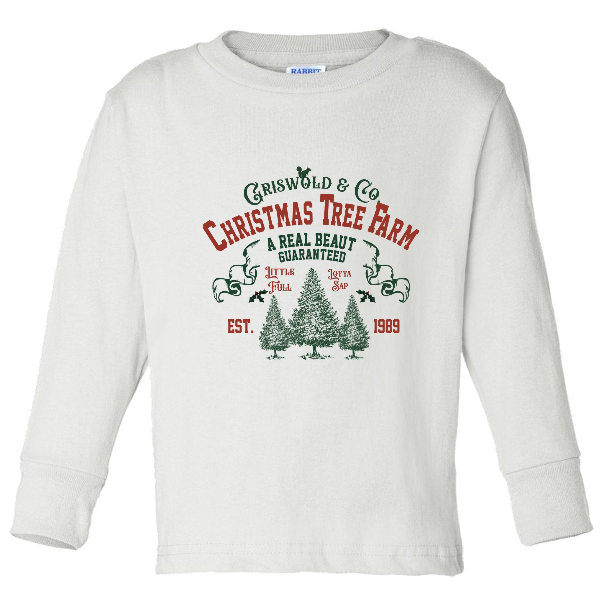 Cool Griswold Christmas Tree Farm Toddler Long Sleeve Shirt