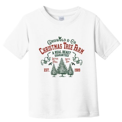 Cool Griswold Christmas Tree Farm Toddler T-Shirt