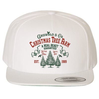 Cool Griswold Christmas Tree Farm Wool Snapback Cap