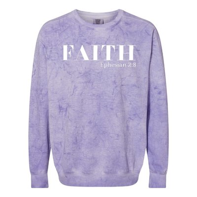 Christians Gift Colorblast Crewneck Sweatshirt