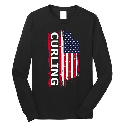 Curling Gift Long Sleeve Shirt