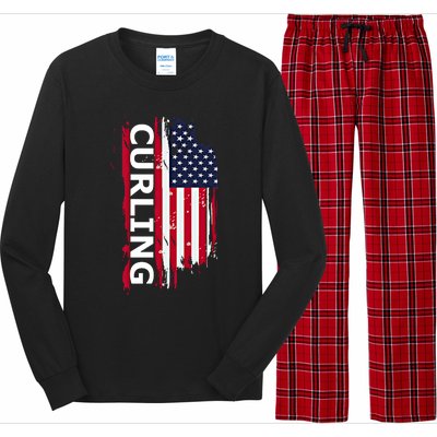 Curling Gift Long Sleeve Pajama Set