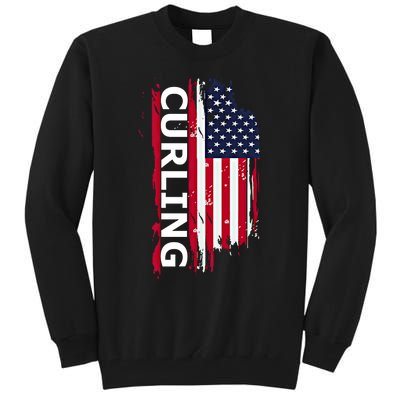 Curling Gift Tall Sweatshirt