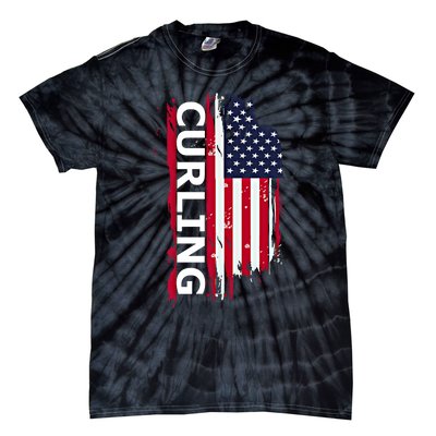 Curling Gift Tie-Dye T-Shirt