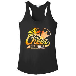 Cheer Grandma Cheerleading Grandma Cheerleader Grandma Ladies PosiCharge Competitor Racerback Tank