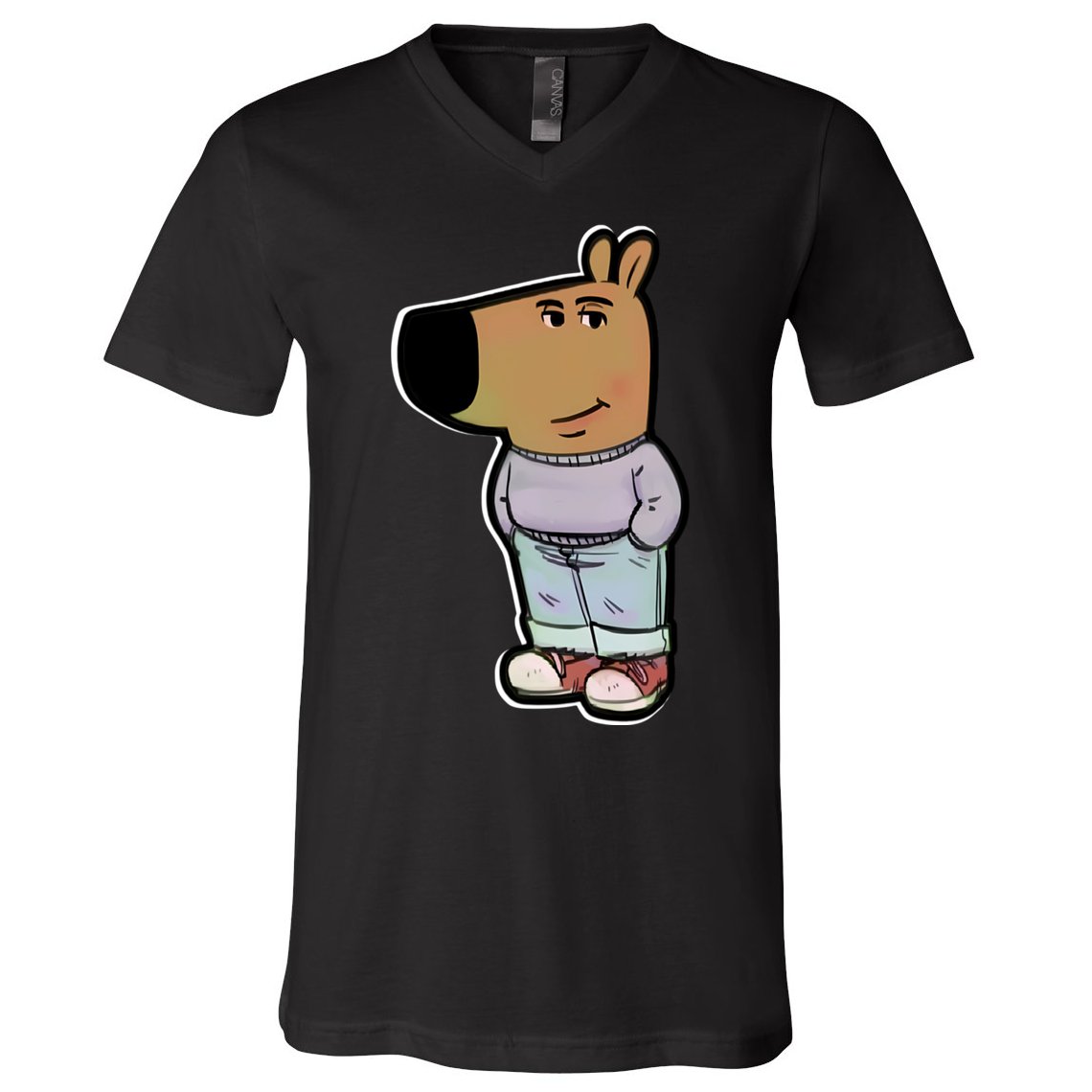 Chill Guy V-Neck T-Shirt