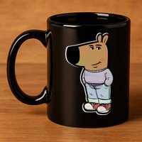 Chill Guy 11oz C Handle Ceramic Mug