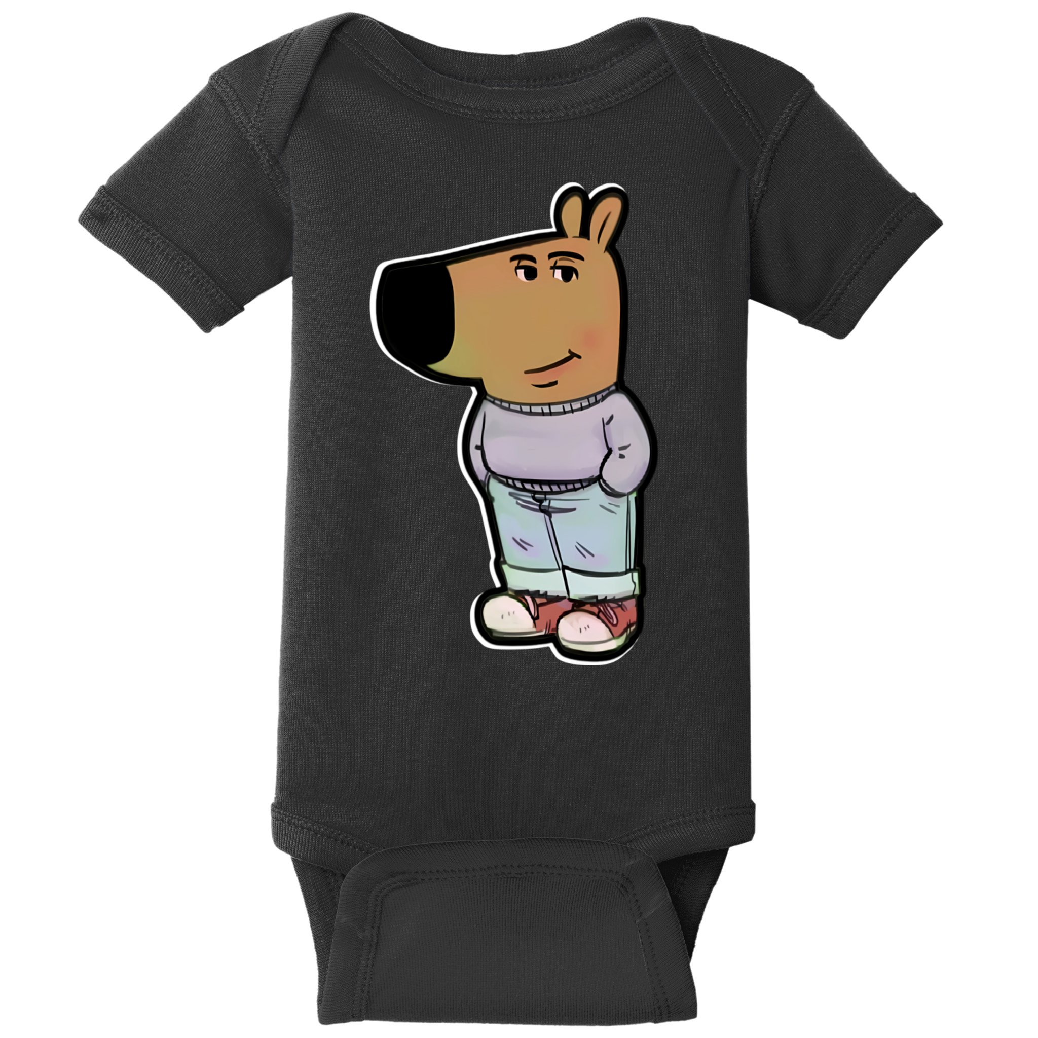 Chill Guy Baby Bodysuit