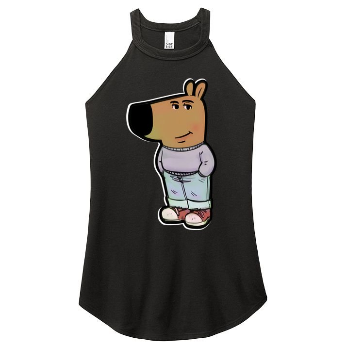 Chill Guy Women's Perfect Tri Rocker Tank