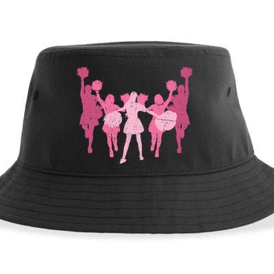 Cheerleader Girls Cheer Team Cheer Practice Cheerleading Cute Gift Sustainable Bucket Hat
