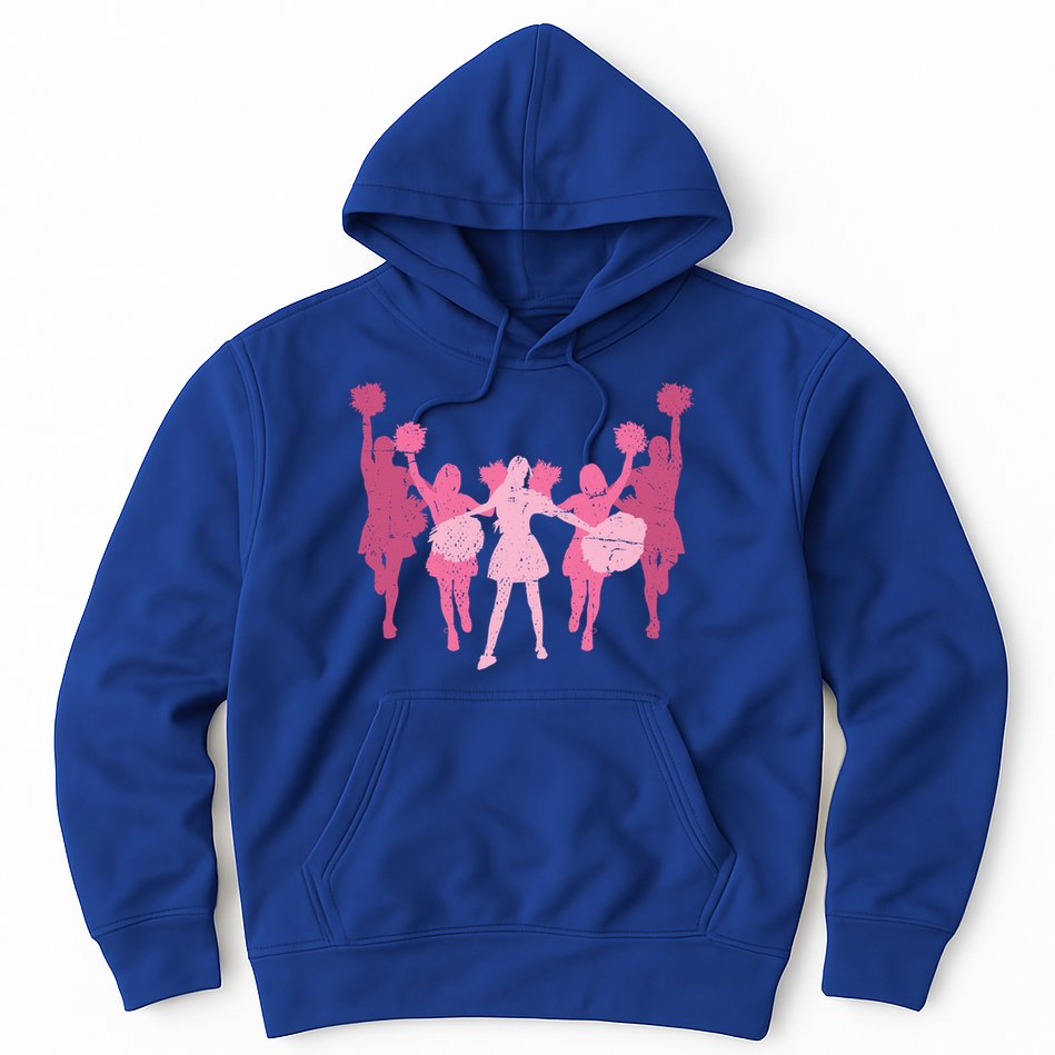 Cheerleader Girls Cheer Team Cheer Practice Cheerleading Cute Gift Hoodie