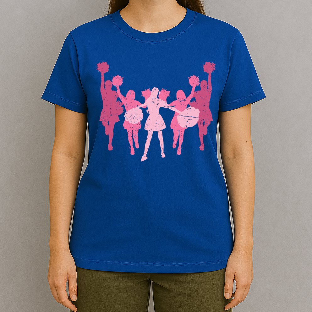 Cheerleader Girls Cheer Team Cheer Practice Cheerleading Cute Gift T-Shirt