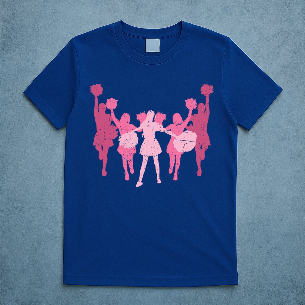 Cheerleader Girls Cheer Team Cheer Practice Cheerleading Cute Gift T-Shirt
