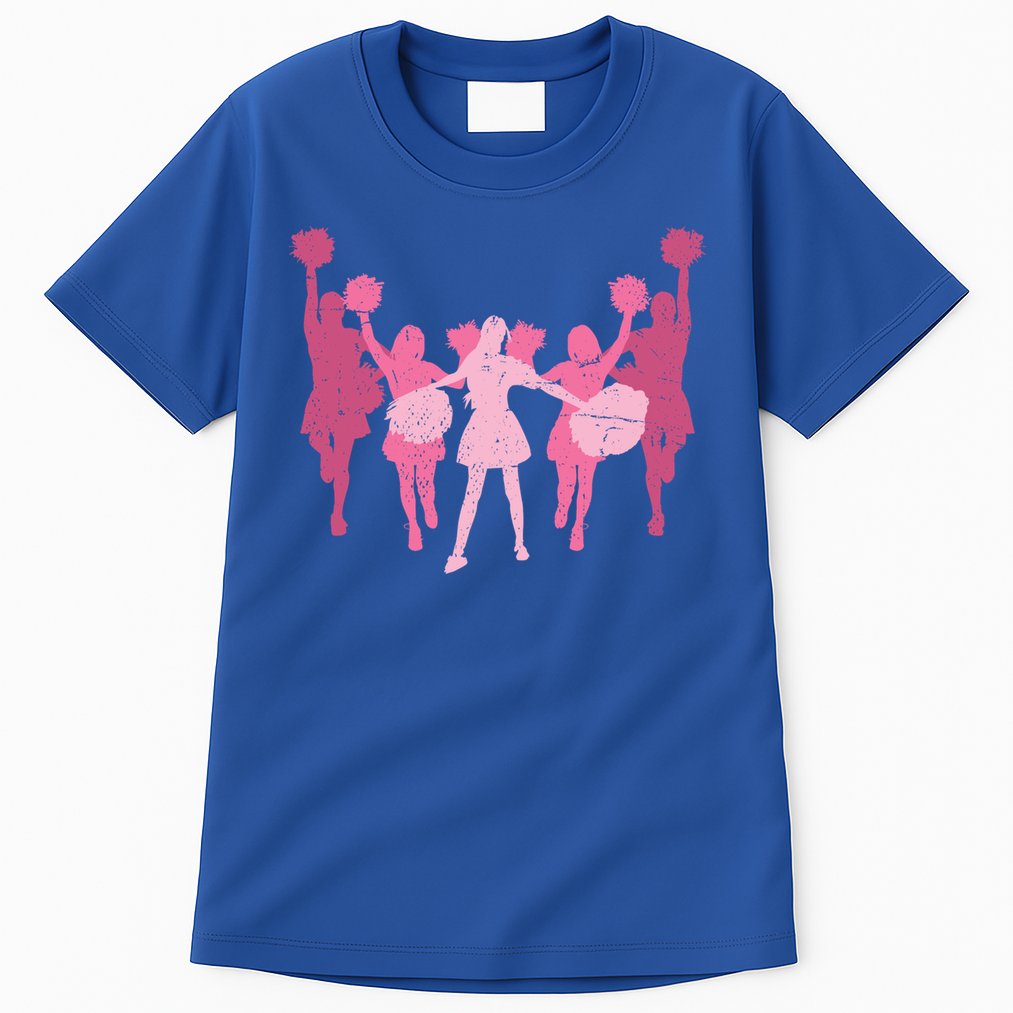 Cheerleader Girls Cheer Team Cheer Practice Cheerleading Cute Gift Tall T-Shirt