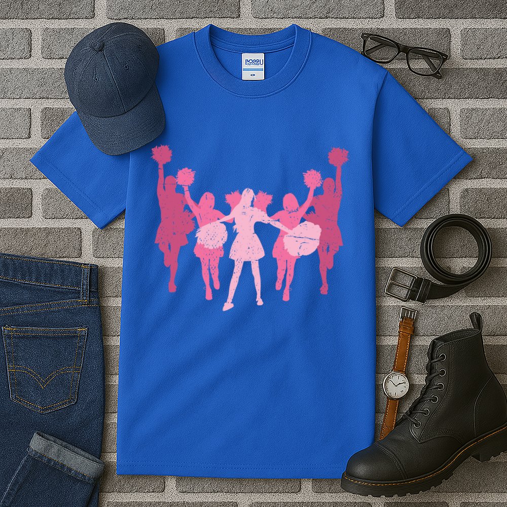 Cheerleader Girls Cheer Team Cheer Practice Cheerleading Cute Gift Tall T-Shirt