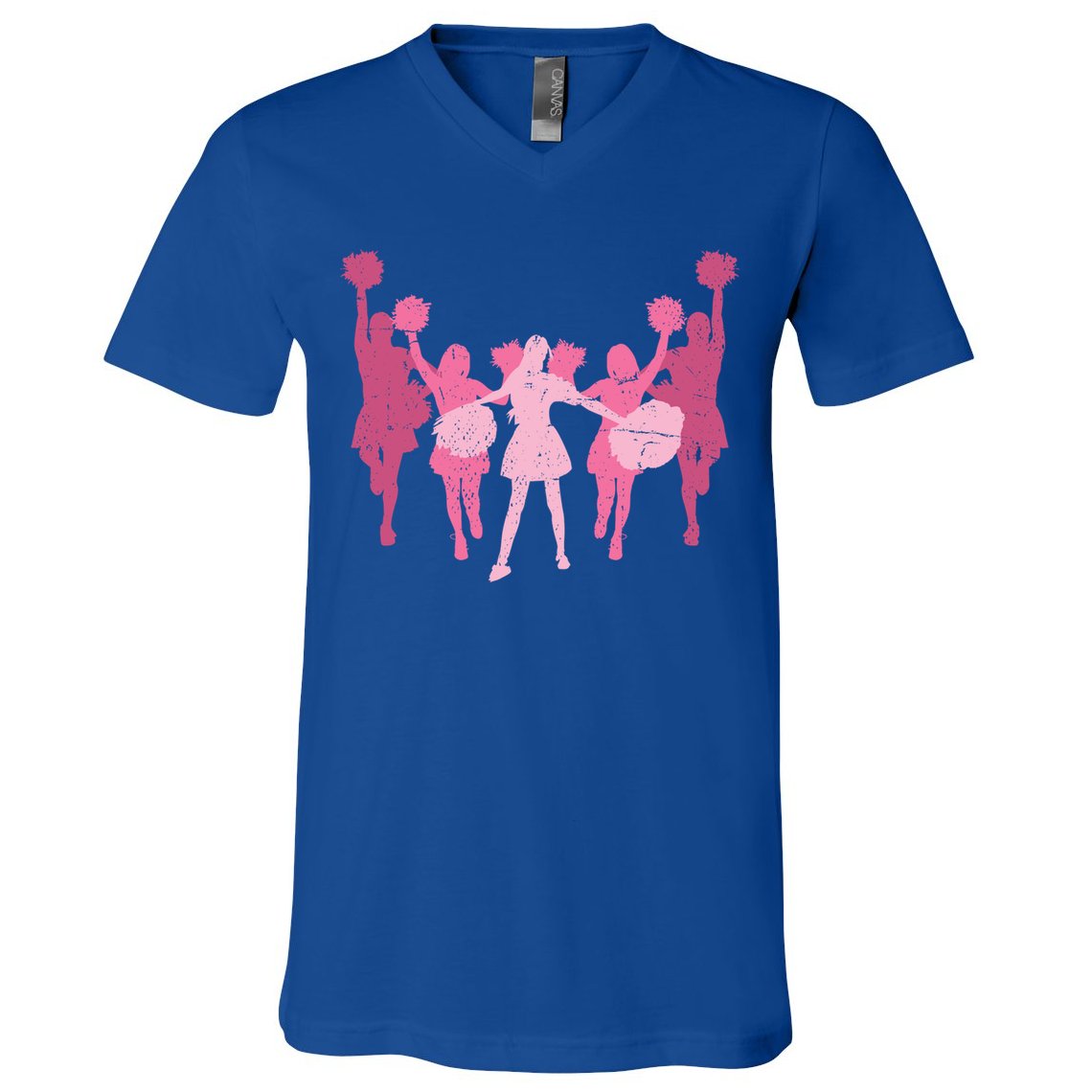 Cheerleader Girls Cheer Team Cheer Practice Cheerleading Cute Gift V-Neck T-Shirt