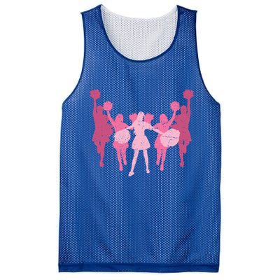Cheerleader Girls Cheer Team Cheer Practice Cheerleading Cute Gift Mesh Reversible Basketball Jersey Tank