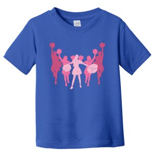 Cheerleader Girls Cheer Team Cheer Practice Cheerleading Cute Gift Toddler T-Shirt