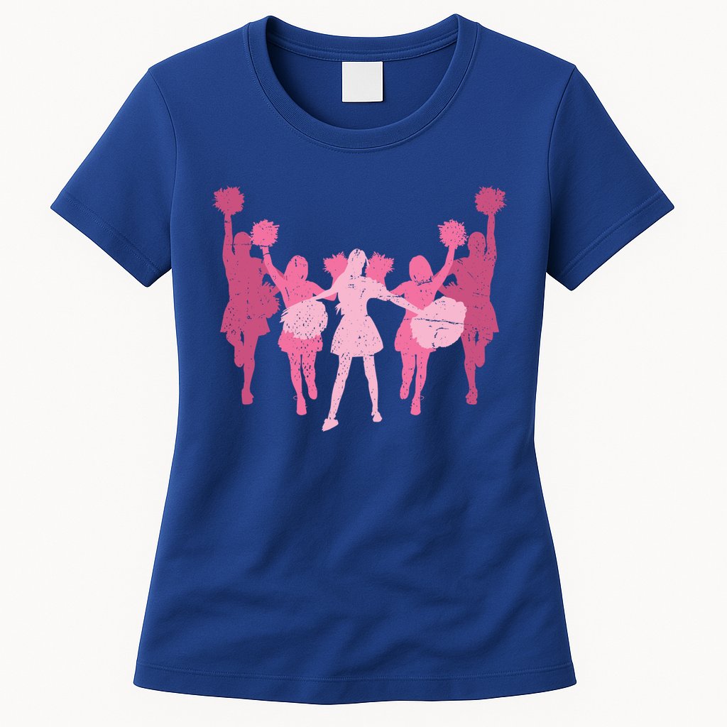 Cheerleader Girls Cheer Team Cheer Practice Cheerleading Cute Gift Womens T-Shirt