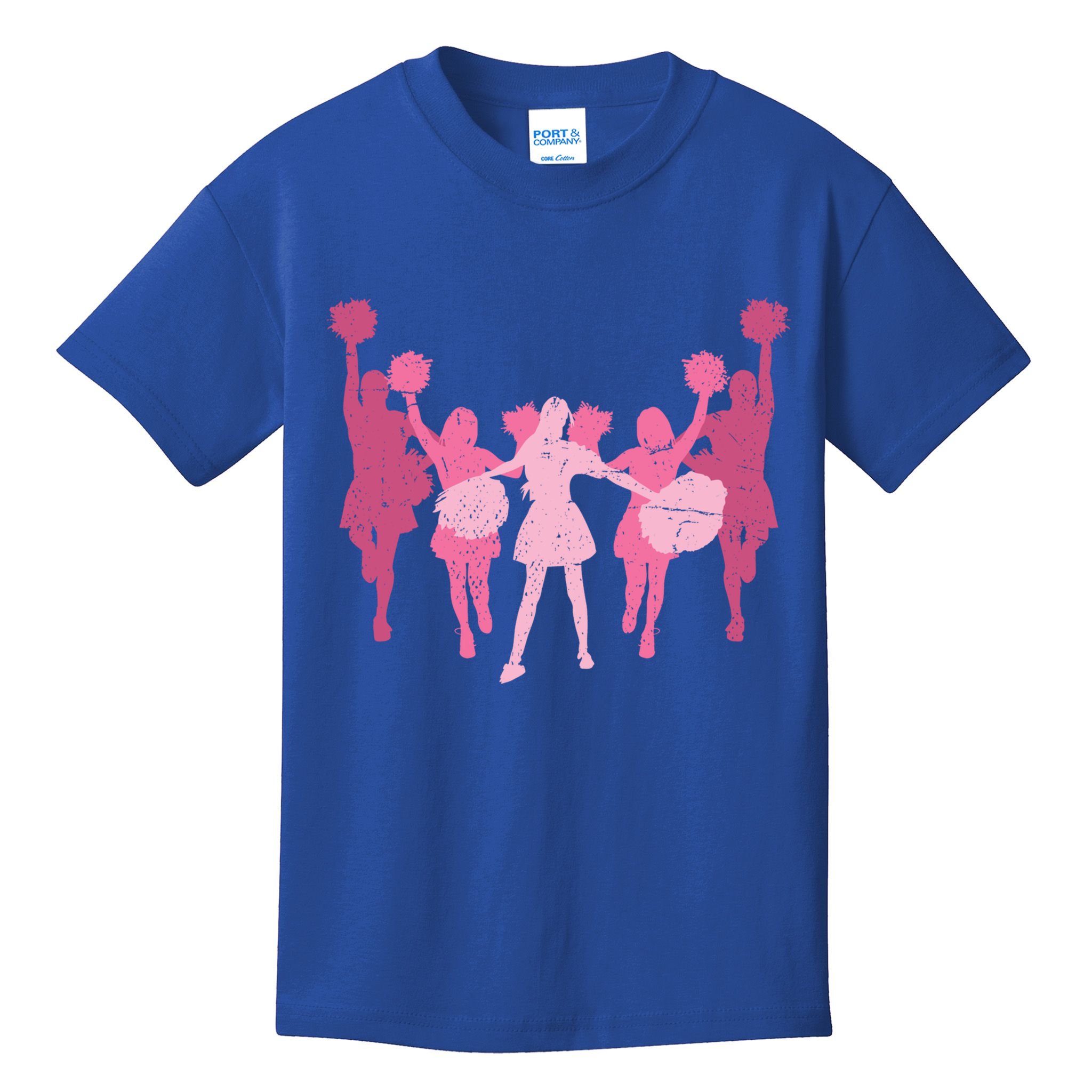 Cheerleader Girls Cheer Team Cheer Practice Cheerleading Cute Gift Kids T-Shirt