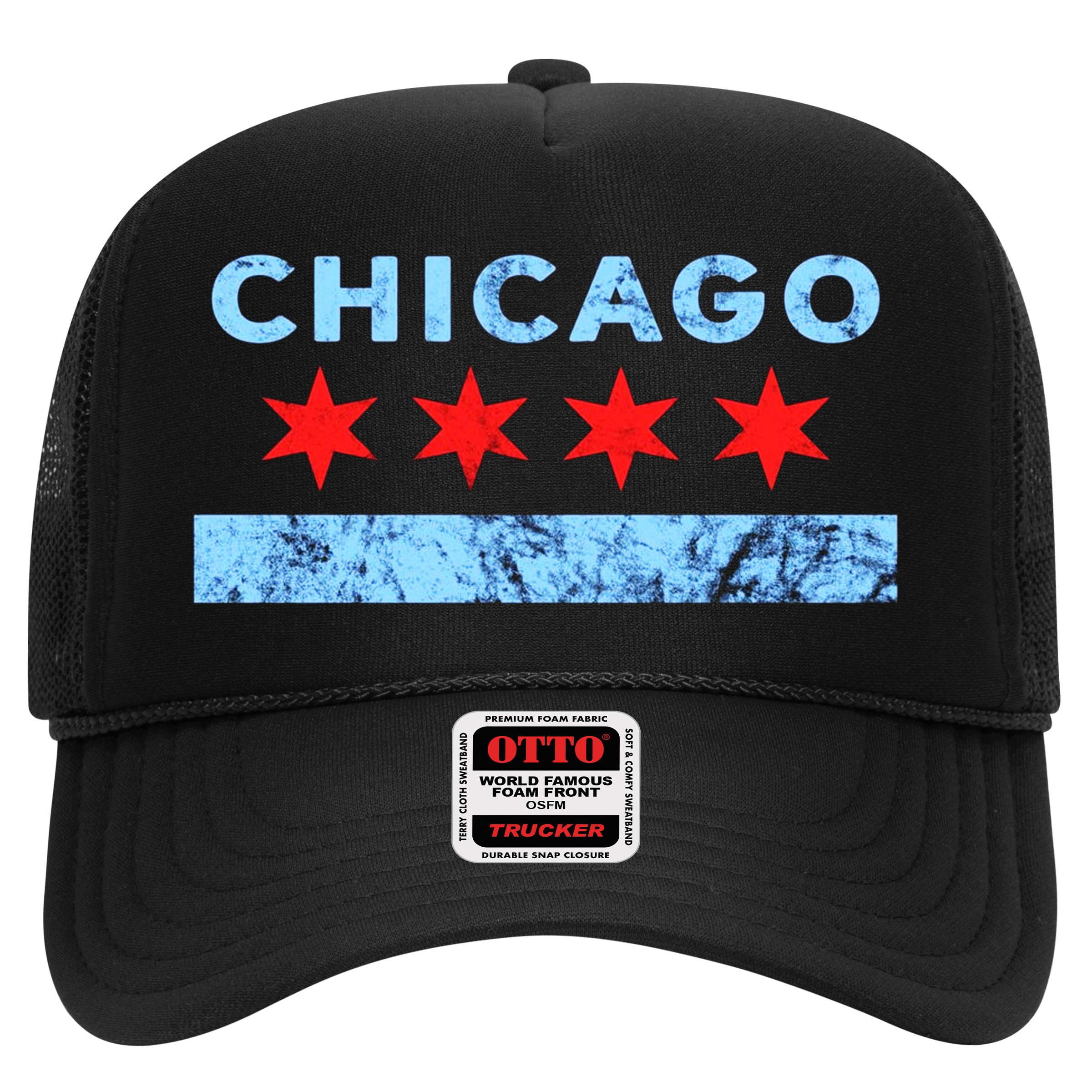 Chicago Gift Chicago Flag Hat