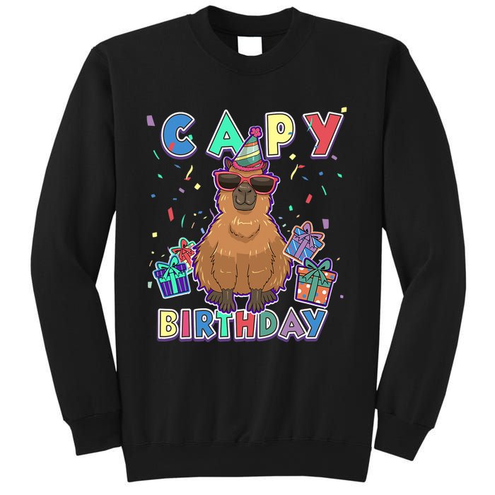 Capybara Gifts, Capy Birthday, Happy Birthday Capybara Sweatshirt