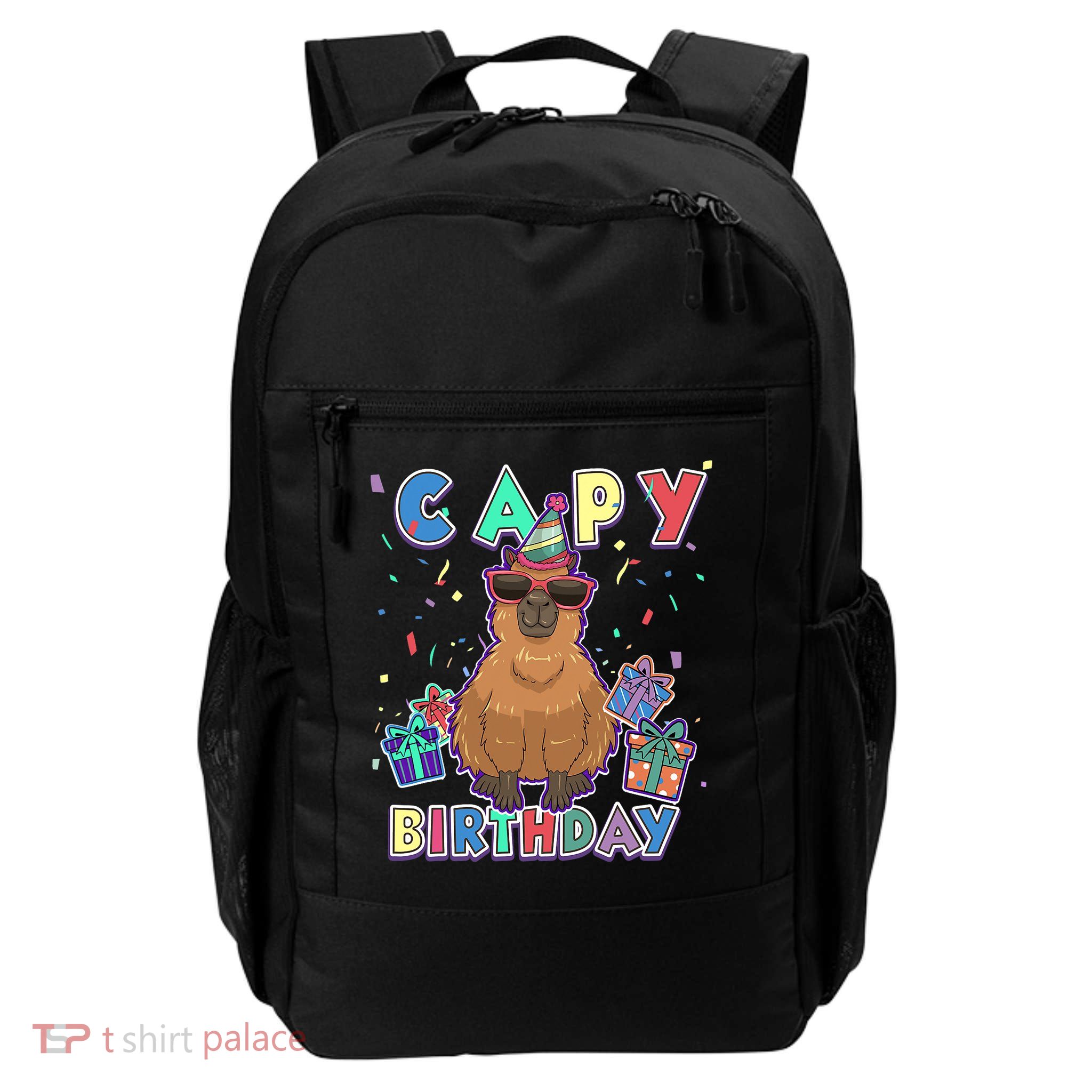 Capybara Gifts, Capy Birthday, Happy Birthday Capybara Daily Commute Backpack