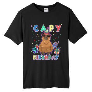 Capybara Gifts, Capy Birthday, Happy Birthday Capybara Tall Fusion ChromaSoft Performance T-Shirt