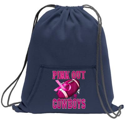 Cowboys Gift Sweatshirt Cinch Pack Bag