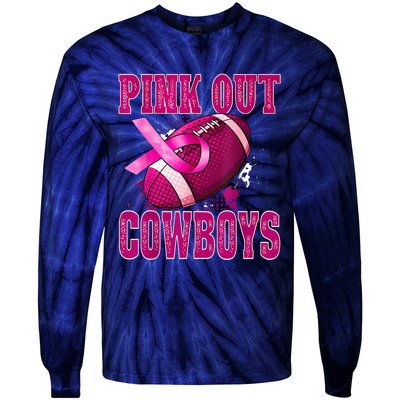 Cowboys Gift Tie-Dye Long Sleeve Shirt