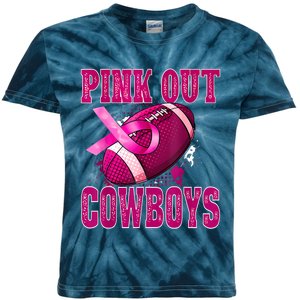 Cowboys Gift Kids Tie-Dye T-Shirt