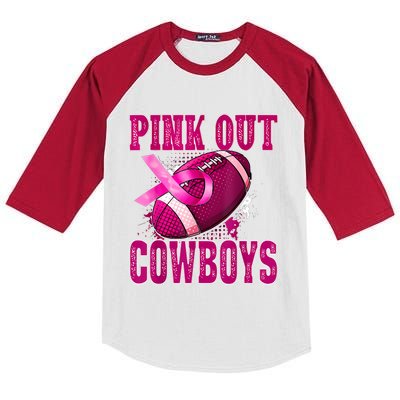 Cowboys Gift Kids Colorblock Raglan Jersey