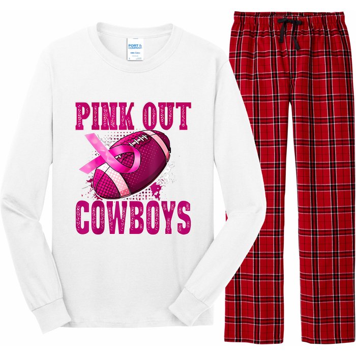 Cowboys Gift Long Sleeve Pajama Set