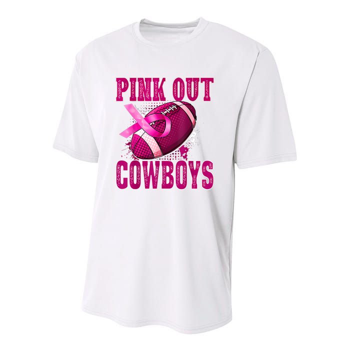 Cowboys Gift Youth Performance Sprint T-Shirt