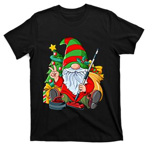 Christmas Gnome Curling Great Gift T-Shirt