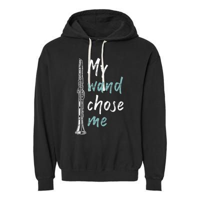 Clarinetist Gift Classical Music Clarinet Garment-Dyed Fleece Hoodie